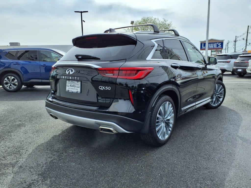 used 2024 INFINITI QX50 car, priced at $44,655