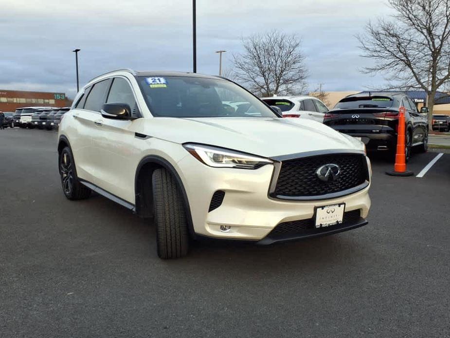 used 2021 INFINITI QX50 car, priced at $32,877