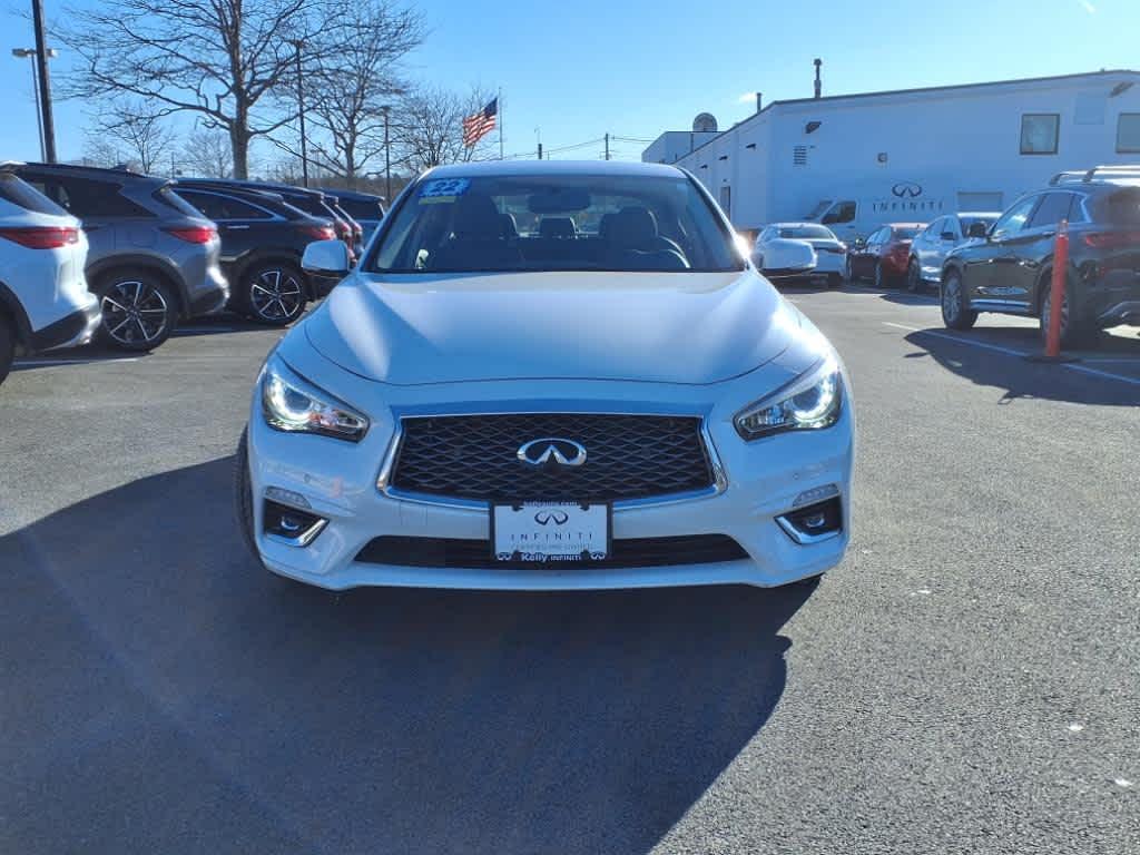 used 2022 INFINITI Q50 car, priced at $34,997