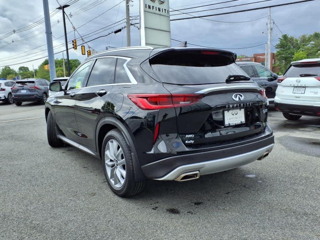 used 2022 INFINITI QX50 car, priced at $35,257