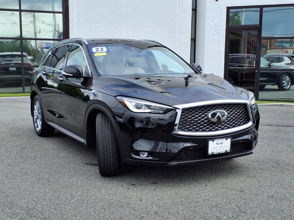 used 2022 INFINITI QX50 car, priced at $35,257