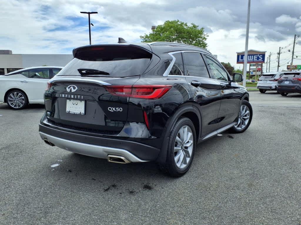 used 2022 INFINITI QX50 car, priced at $35,257