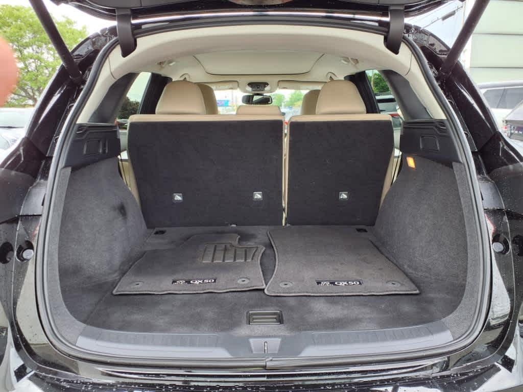 used 2022 INFINITI QX50 car, priced at $35,257