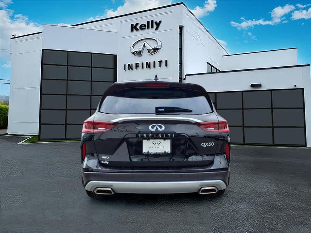 used 2022 INFINITI QX50 car, priced at $33,295
