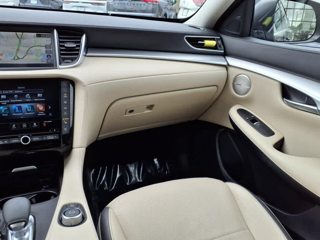 used 2022 INFINITI QX50 car, priced at $35,257