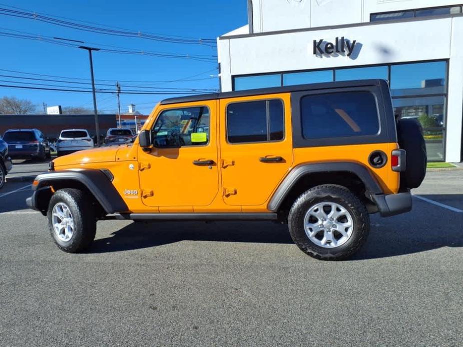 used 2021 Jeep Wrangler Unlimited car, priced at $28,988