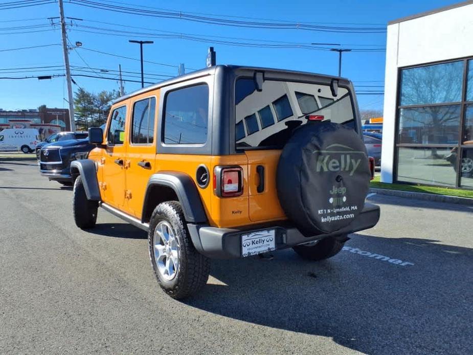 used 2021 Jeep Wrangler Unlimited car, priced at $28,988