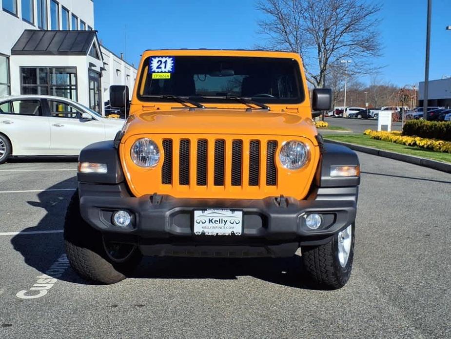 used 2021 Jeep Wrangler Unlimited car, priced at $28,988