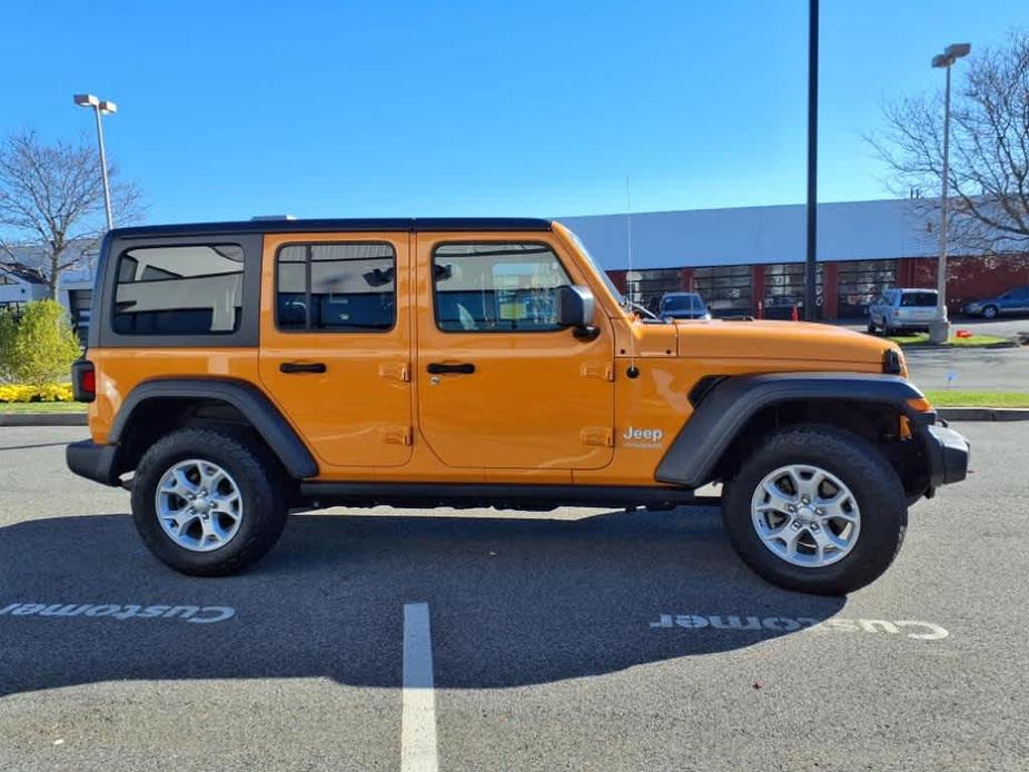 used 2021 Jeep Wrangler Unlimited car, priced at $28,988