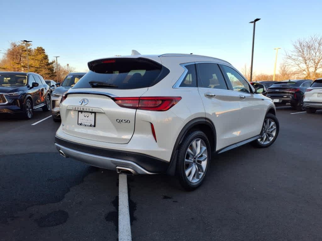 used 2021 INFINITI QX50 car, priced at $31,343