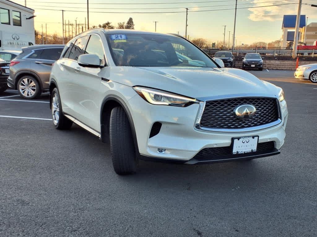 used 2021 INFINITI QX50 car, priced at $31,343