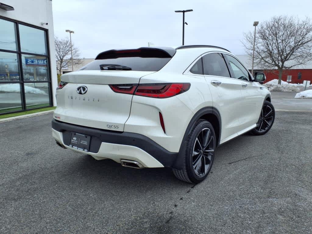 used 2022 INFINITI QX55 car, priced at $39,987