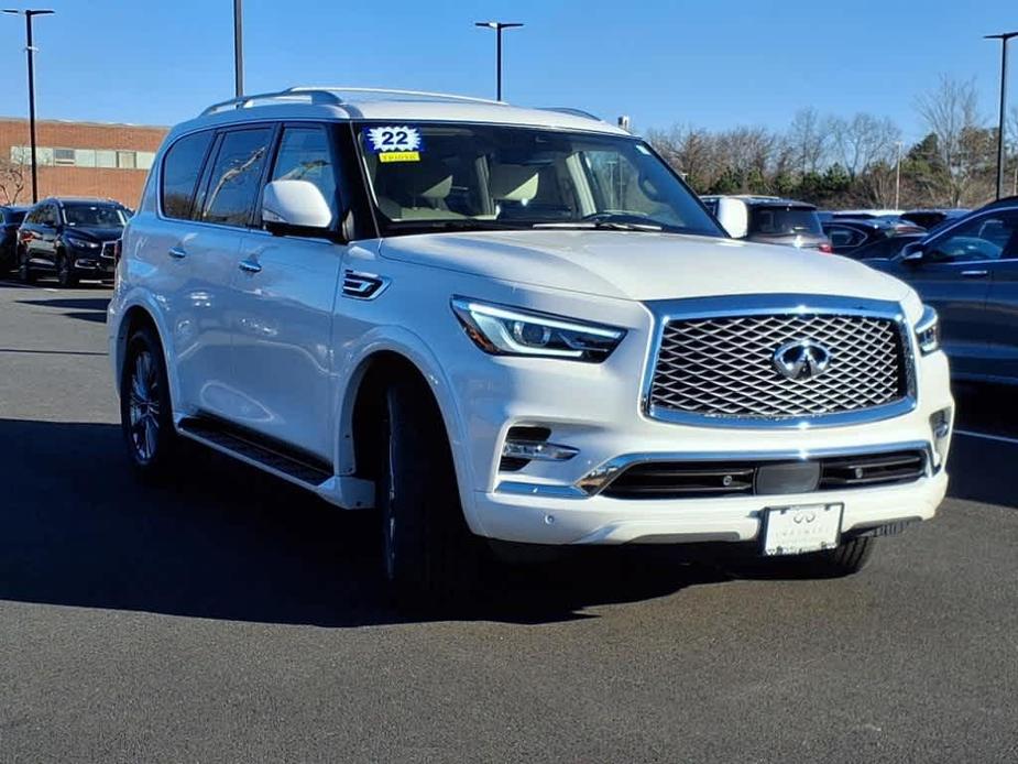 used 2022 INFINITI QX80 car, priced at $44,654