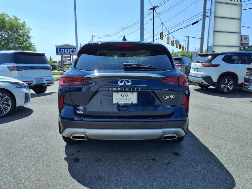 used 2022 INFINITI QX50 car, priced at $32,690
