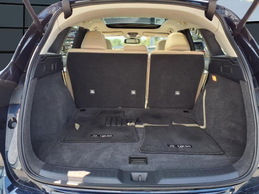 used 2022 INFINITI QX50 car, priced at $33,495