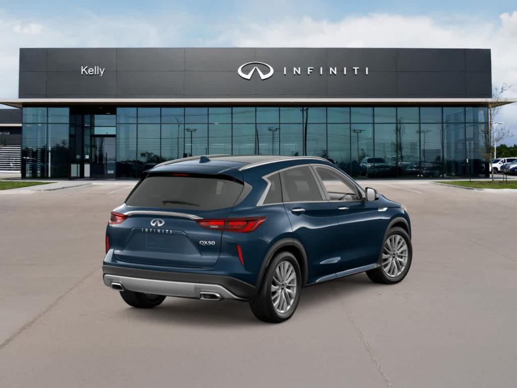 new 2025 INFINITI QX50 car, priced at $50,585