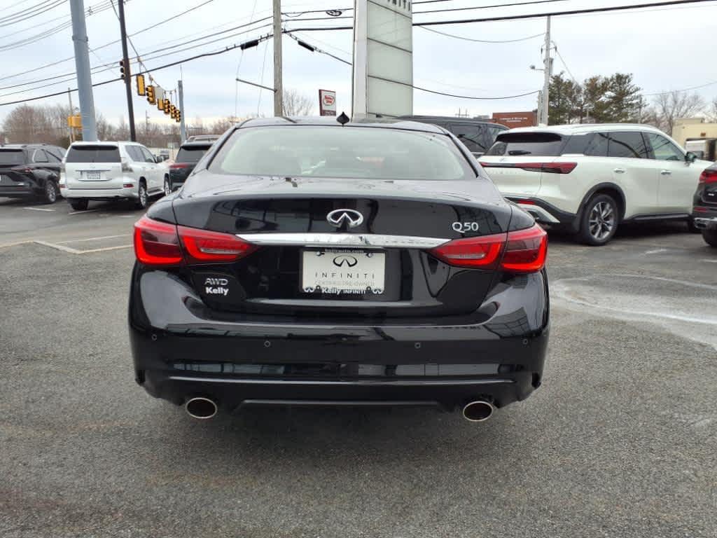 used 2022 INFINITI Q50 car, priced at $34,512