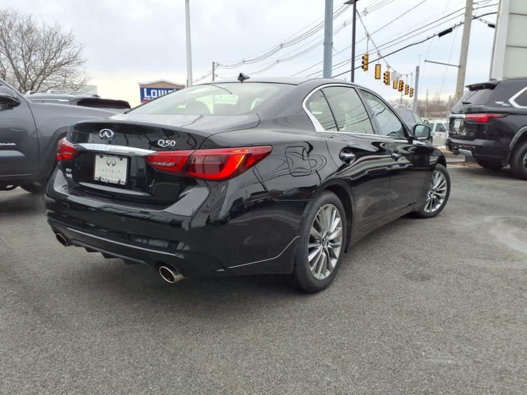 used 2022 INFINITI Q50 car, priced at $34,512