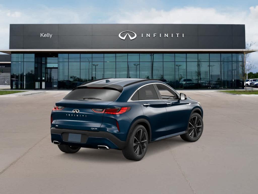 new 2025 INFINITI QX55 car, priced at $48,270