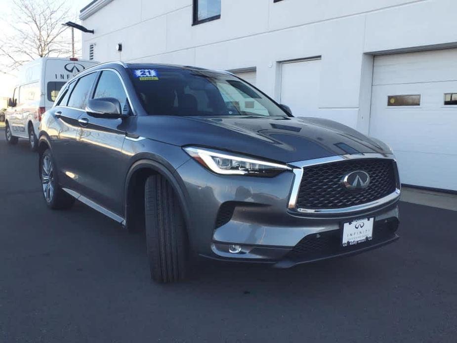 used 2021 INFINITI QX50 car, priced at $35,877