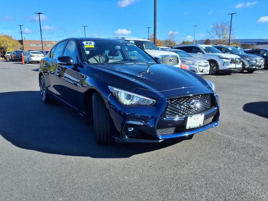 used 2022 INFINITI Q50 car, priced at $39,987