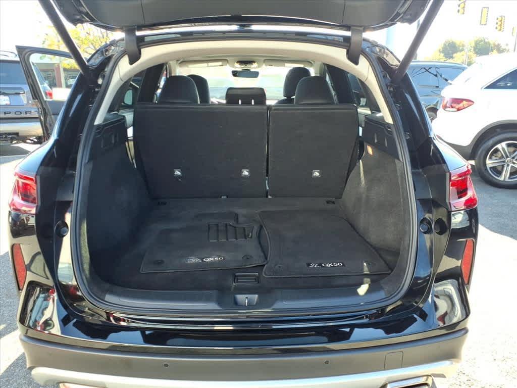 used 2023 INFINITI QX50 car, priced at $31,897
