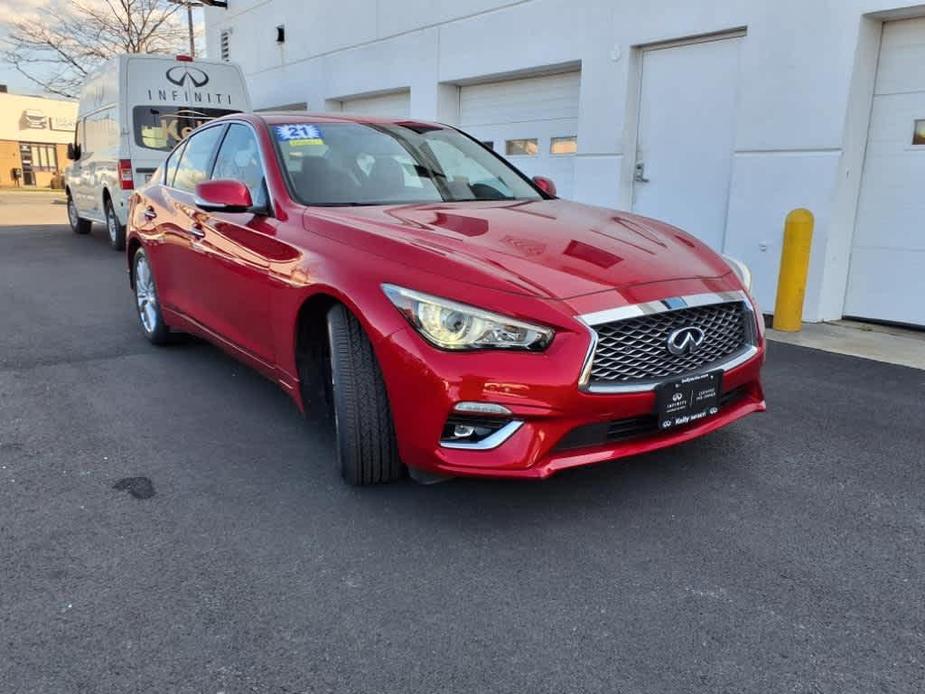 used 2021 INFINITI Q50 car, priced at $27,788