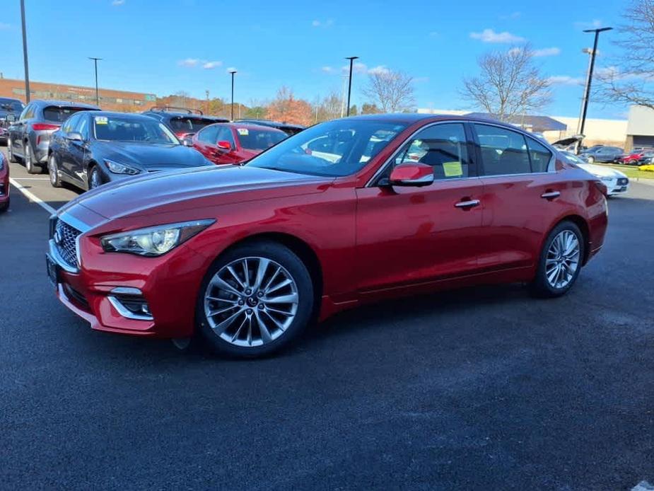 used 2021 INFINITI Q50 car, priced at $27,788