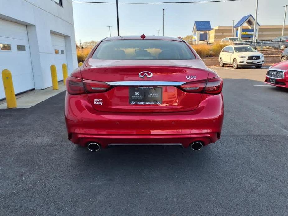 used 2021 INFINITI Q50 car, priced at $27,788