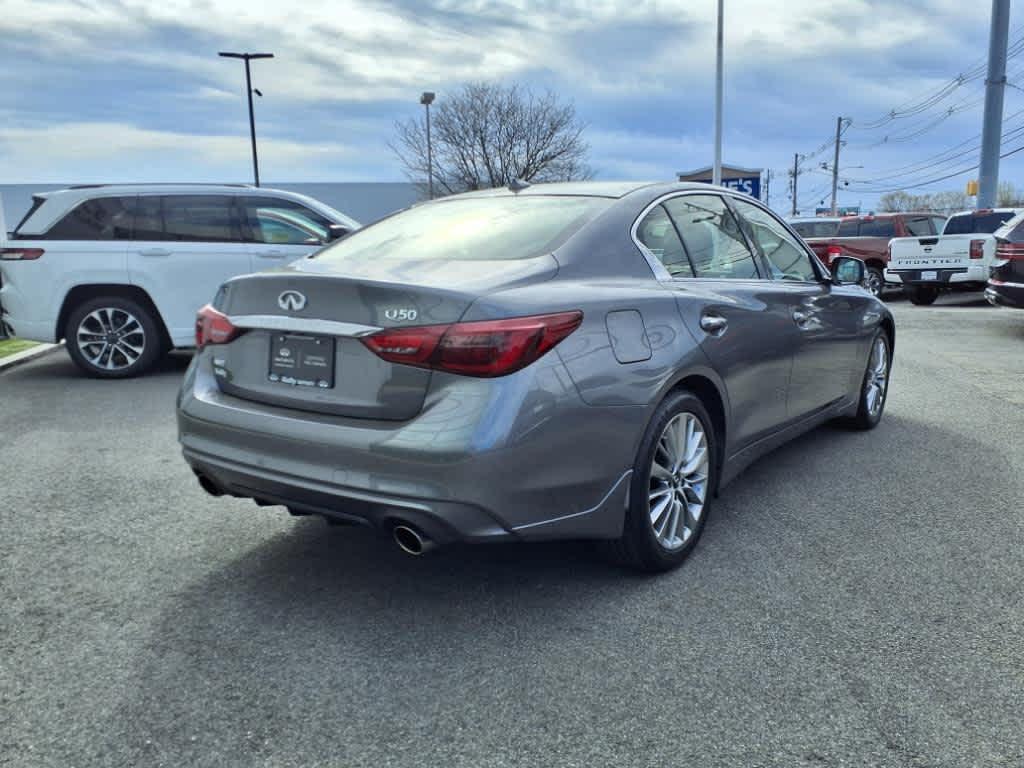 used 2022 INFINITI Q50 car, priced at $34,588