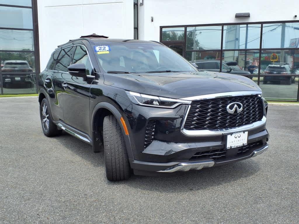 used 2022 INFINITI QX60 car, priced at $44,998