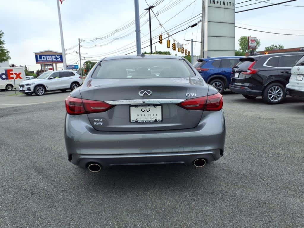 used 2019 INFINITI Q50 car, priced at $27,675