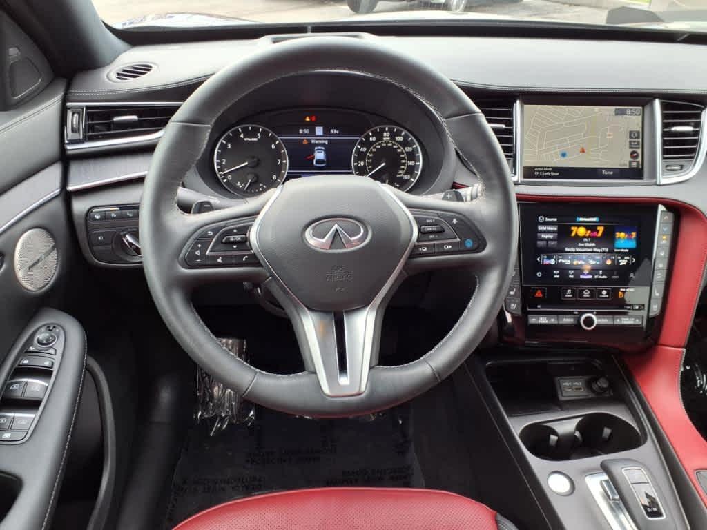 used 2025 INFINITI QX55 car, priced at $53,657