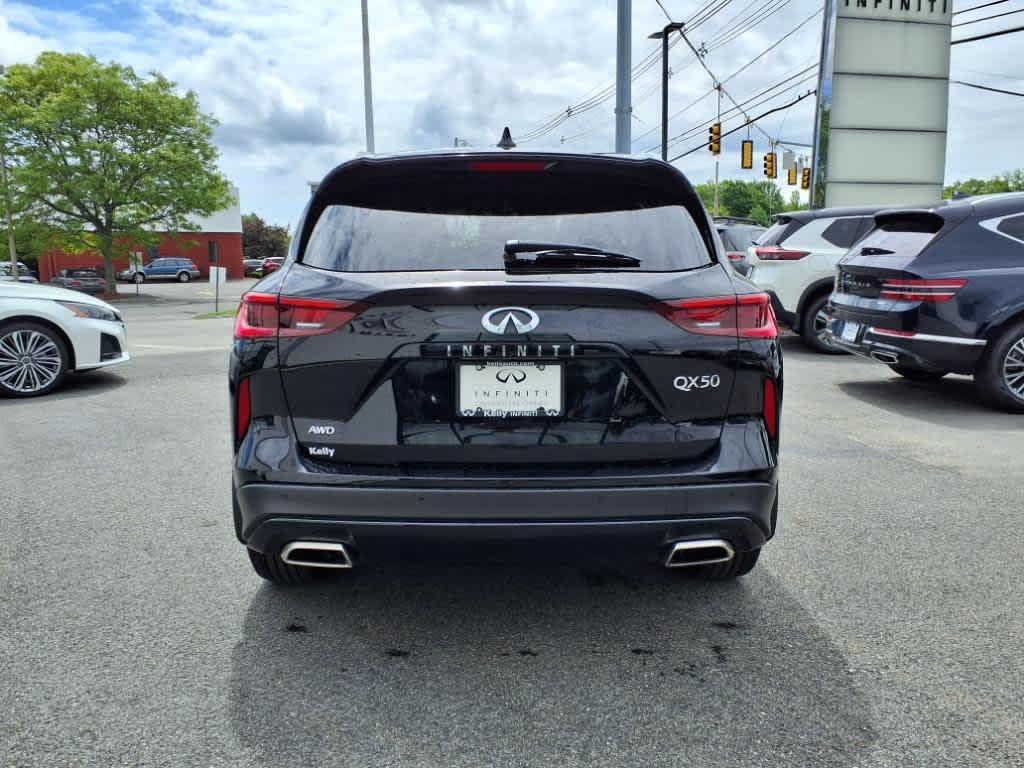 used 2022 INFINITI QX50 car, priced at $31,998