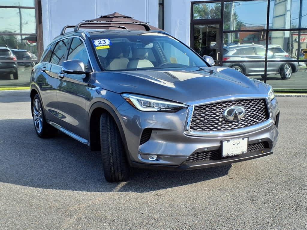 used 2023 INFINITI QX50 car, priced at $37,997