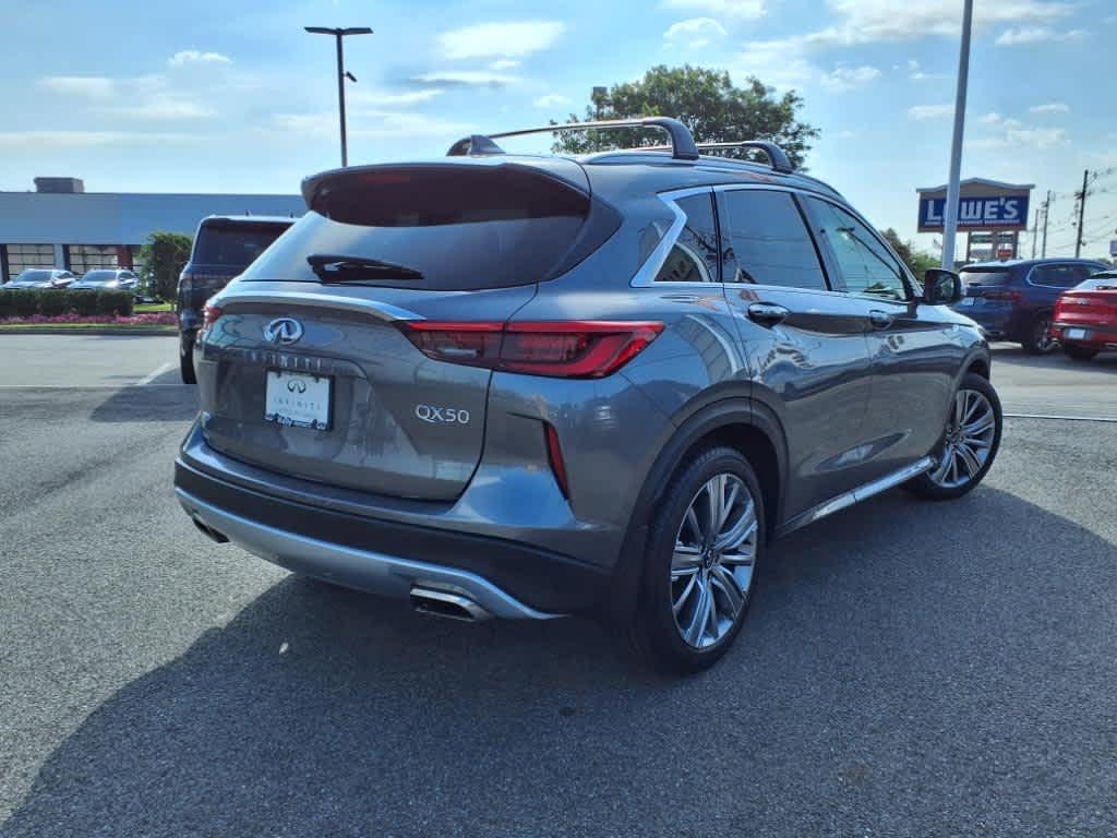 used 2023 INFINITI QX50 car, priced at $37,997