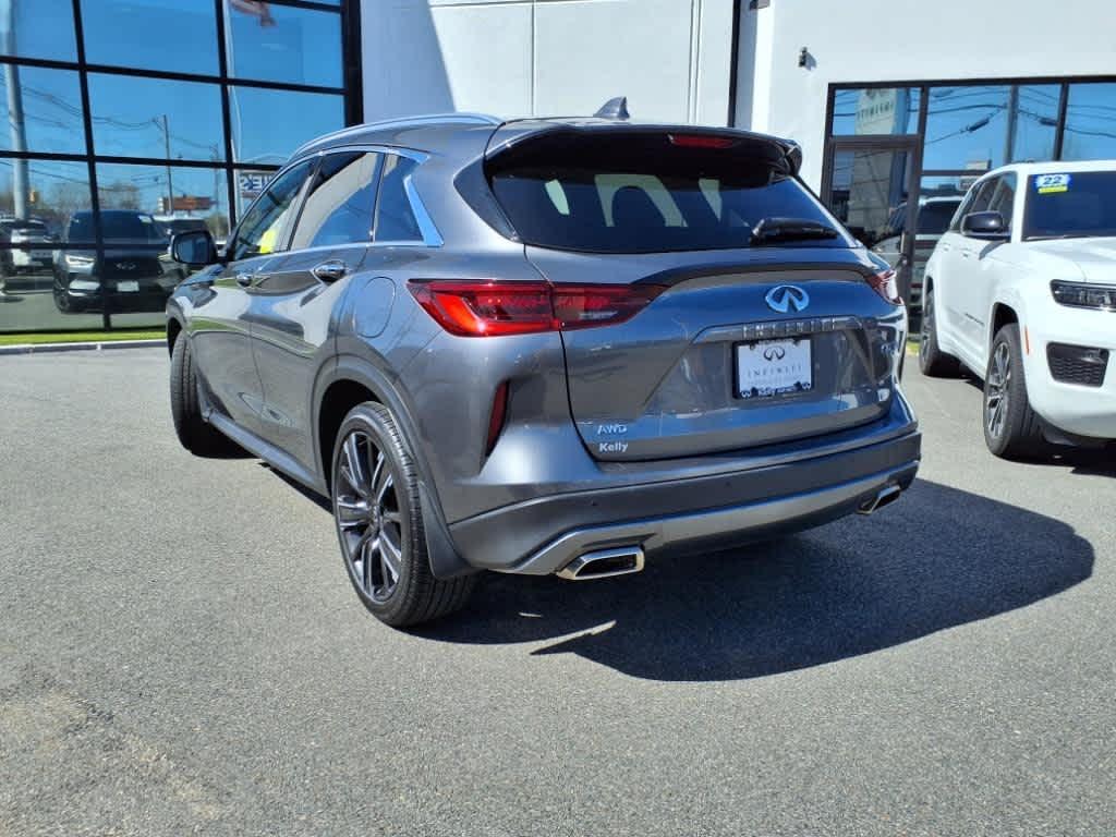 used 2022 INFINITI QX50 car, priced at $30,698
