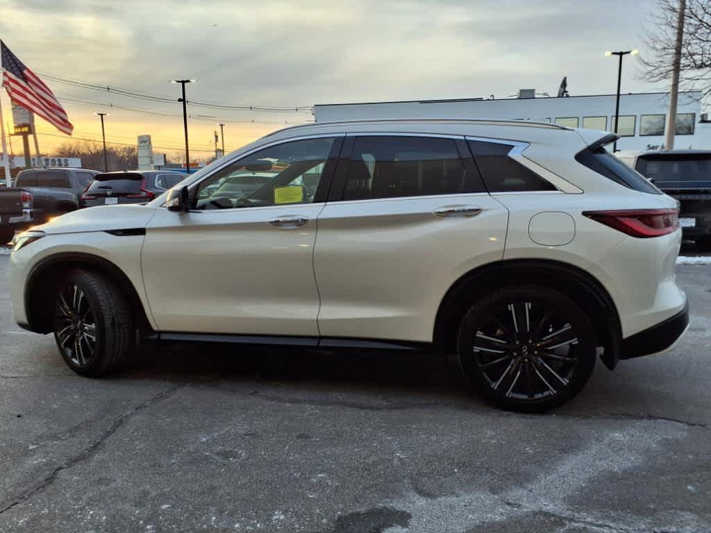 used 2022 INFINITI QX50 car, priced at $33,654