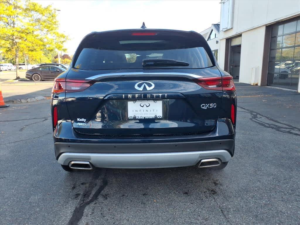 used 2022 INFINITI QX50 car, priced at $30,897