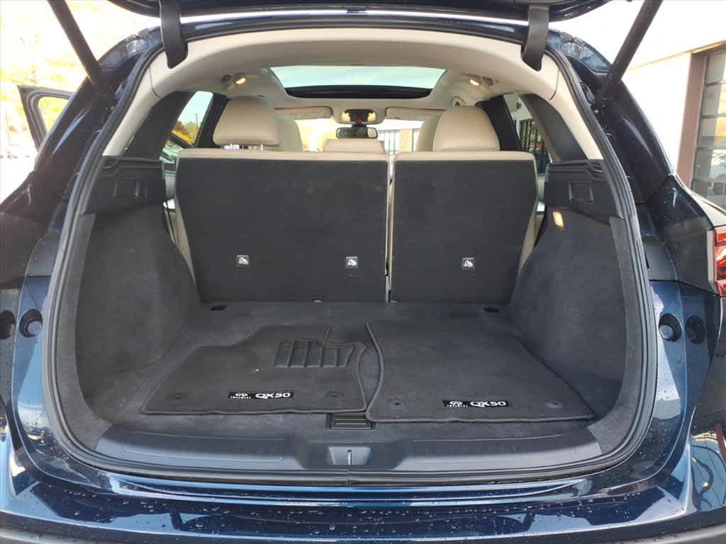 used 2022 INFINITI QX50 car, priced at $30,897