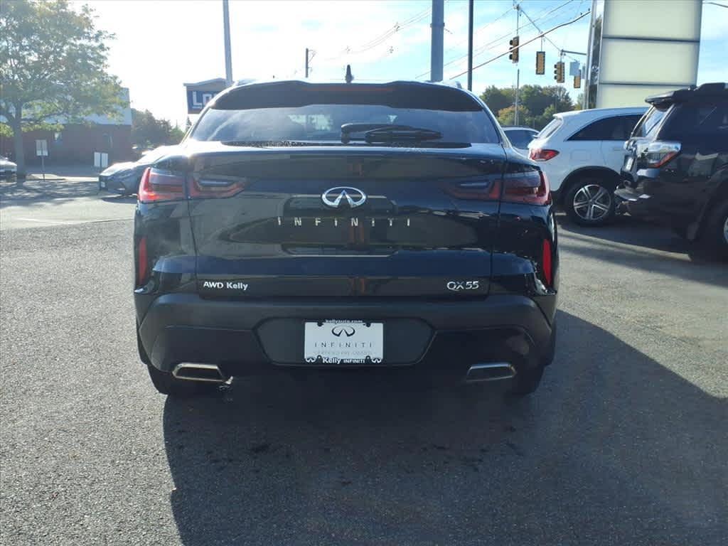 used 2025 INFINITI QX55 car, priced at $38,797