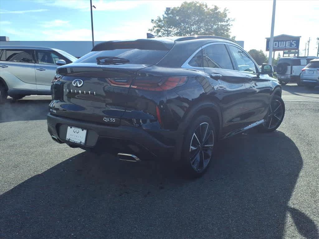 used 2025 INFINITI QX55 car, priced at $38,797