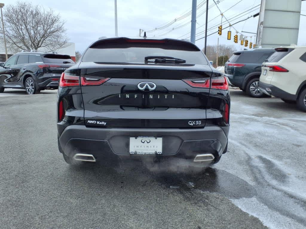 used 2023 INFINITI QX55 car, priced at $45,987