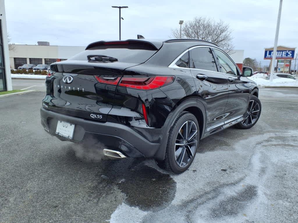 used 2023 INFINITI QX55 car, priced at $45,987