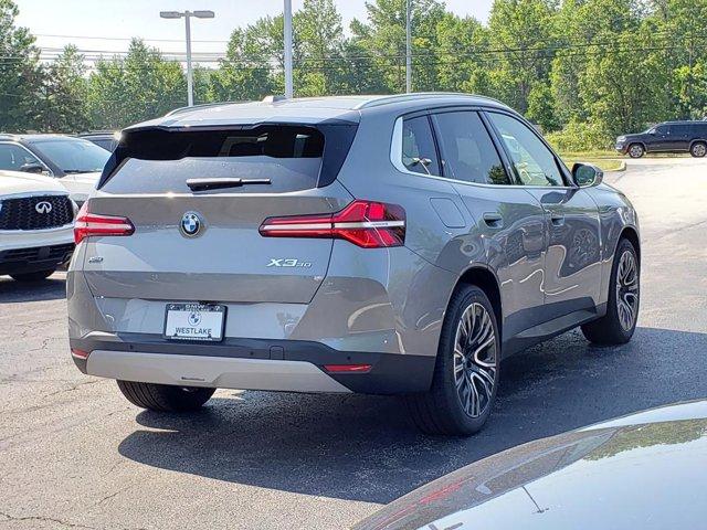 new 2025 BMW X3 car, priced at $56,330