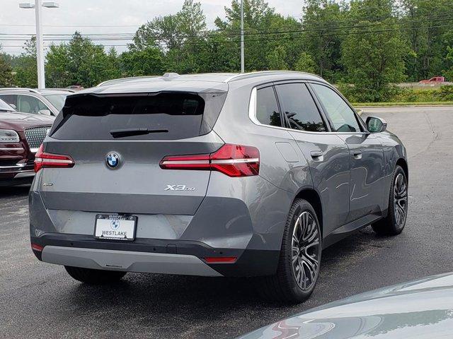 new 2025 BMW X3 car, priced at $55,335