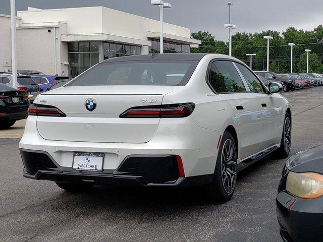 new 2025 BMW 740 car, priced at $104,175