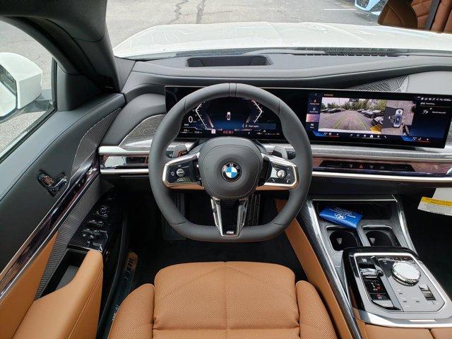 new 2025 BMW 740 car, priced at $104,175