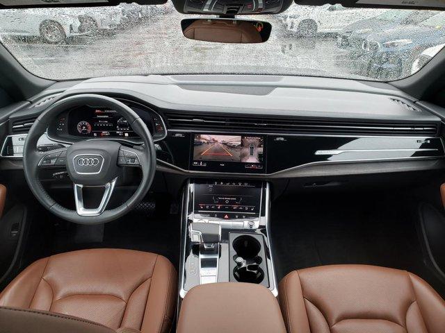 used 2020 Audi Q8 car, priced at $36,999