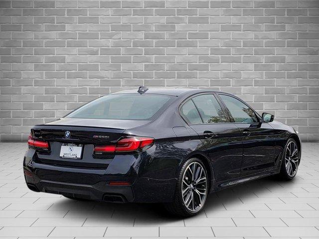 used 2022 BMW M550 car, priced at $56,977